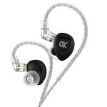 Casque filaire ergonomique hifi abs, 4 unit�s de fer mobiles, �couteurs intra - auriculaires pour e - ...