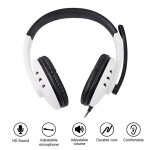 Casque filaire de gaming, 3. 5mm, son surround et hd, microphone, pour sony playstation4 5, pour tablette, ...