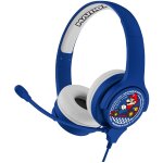 Casque filaire microphone inclus pour enfants otl mk0819 mario kart bleu Casque filaire microphone inclus pour enfants otl mk0819 mario kart bleu