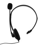 Casque filaire avec microphone sur l'oreille, pour pc, casques de jeu avec micro, suppression de bruit ...