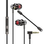 Casque gamer 3, 5 mm jack filaire couteurs sports gaming couteurs stro mtal couteurs avec micro ...