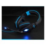 Casque gamers avec micro et télécommande pour pc packard bell led reglage son universel usb jack (bleu) ... Casque gamers avec micro et télécommande pour pc packard bell led reglage son universel usb jack (bleu) ...