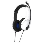 Casque gamer pdp ps4 lvl40 blanc