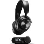 Casque gaming bluetooth steelseries arctis nova pro wireless noir pour pc & playstation