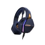 Casque gaming filaire oniverse nebula bleu abyssin
