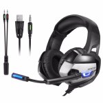 Casque gaming ps4 casque gamer casque xbox one casque gaming casque pour ordinateur avec cble adaptateur ...