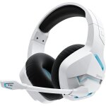 Casque gaming sans fil avec 2, 4 ghz pour ps5, ps4, pc, ns, joueurs fps, 120 heures + bluetooth 5. 3 ...