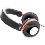 Casque hp six fermé, supra - aural, noir - rouge Casque hp six fermé, supra - aural, noir - rouge
