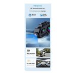 Casque interphone moto 4k hd �tanche et antibruit, casque bluetooth, cam�ra embarqu�e c