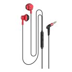Casque intra - auriculaire st�r�o universel avec controle filaire en m�tal 3, 5 mm �couteur de jeu de ...