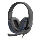 Casque de jeu 40 mm pilotes surround sound bass 3, 5 mm casque filaire mont� sur la t�te avec micro pour ...