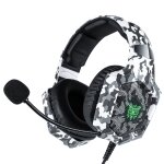 Casque de jeu casque de basse usb 3, 5 mm avec son surround filaire rvb casque de jeu avec micro pour ...