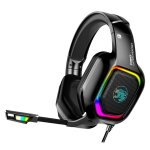 Casque de jeu filaire 3, 5 mm son surround basse casque de jeu r�duction du bruit lumi�re led casque ...