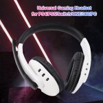 Casque de jeu filaire 3. 5mm, avec microphone, basse surround, oreillettes souples pour ps5 / ps4 / pc ...