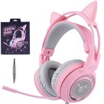 Casque de jeu filaire 3. 5mm prise jeu casque hifi basse stro son casque avec micro pour ps4 ordinateur ...