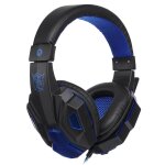 Casque de jeu filaire gamer casque stro son sur l'oreille casque avec micro lumire led pour ps4 xbox ...