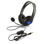 Casques de jeu filaires avec micro casque a isolation sonore 40 mm pilote basse stro pour sony ps3 ...