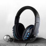 Casque de jeu filaire avec micro casque son surround transfert de basse prise 3, 5 mm pour ps4 play station ... Casque de jeu filaire avec micro casque son surround transfert de basse prise 3, 5 mm pour ps4 play station ...