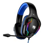 Casque de jeu filaire son surround basse casque de jeu r�duction du bruit lumi�re led casque st�r�o supra ...