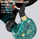 Casque de jeu pour ordinateur, couteurs intra - auriculaires filaires, jack 3. 5mm, avec micro, basse, ...