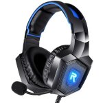 Casque de jeu pour ps4 xbox one ps5 sega dreamcast pc ps2 casque de jeu a rduction de bruit sur l'oreille ...