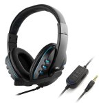 Casque de jeu stro surround, 3. 5mm, micro filaire, pour ps4, pc, ordinateur