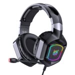 Casque de jeu usb 3, 5 mm + basse filaire casque de jeu stéréo antibruit avec microphone à led rvb pour ... Casque de jeu usb 3, 5 mm + basse filaire casque de jeu stéréo antibruit avec microphone à led rvb pour ...