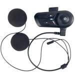 Casque de moto bluetooth 5. 3, casque sans fil, mains libres, appel tlphonique, couteur tanche, lecteur ...