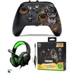 Casque pc + micro gamer pro - h3 pc xbox - xs - s + manette xbox x / s advantage fortnite - midas officielle ...