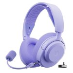 Casque pc steelseries gaming sans fil arctis nova 3 wireless lavande