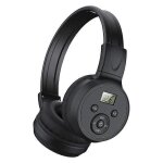 Casque radio fm portable sans fil, r�cepteur radio fm rechargeable pour r�union, usage quotidien