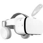 Casque de ralit virtuelle 3d, lunettes de ralit virtuelle vr avec casque bluetooth, lunettes de ralit ...
