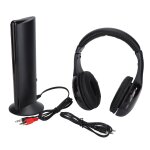 Casque sans fil 5 en 1 hifi, basses profondes, radio fm, casque supra - auriculaire avec surveillance ...
