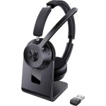 Casque sans fil bluetooth avec microphone antibruit, meilleur casque avec micro muet et dongle usb pour ... Casque sans fil bluetooth avec microphone antibruit, meilleur casque avec micro muet et dongle usb pour ...