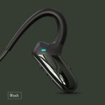 Casque sans fil � conduction osseuse bluetooth 5. 0 hifi crochet d'oreille �couteurs de sport pour le ...