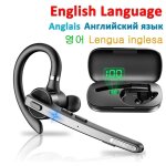 Casque sans fil m53, bluetooth 5. 1, suppression du bruit, mains libres, casque unique, conduite, sauna, ...