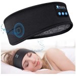 Casque de sommeil 2 en 1 lavince, bandeau de sport avec bluetooth 5. 0, son hd, lavable, confortable ...