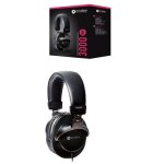 Casque sono audio studio professionnel pro 3000 noir, casque filaire 3. 5mm + adaptateur 6. 35mm, casque ...