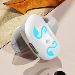 Casque sport bluetooth 5. 3 sans fil conduction air lger etanche longue autonomie gris yonis