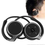 Casque st�r�o bluetooth 4. 0 a6 sports, tour de cou, mains libres, avec micro, blanc