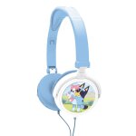 Casque st�r�o filaire pliable avec limitation de volume d'�coute bluey