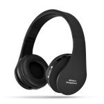 Casque st�r�o pliable bluetooth 4. 1, casque d'�coute fm avec micro pour tablette iphone mobile