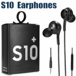 Casque stro s10 avec contrle du volume casque filaire basse pour samsung s10 pk akg s6 s8