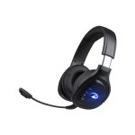 Casque stéréo sport extra basse avec tour de cou et micro avec micro, noir Casque stéréo sport extra basse avec tour de cou et micro avec micro, noir