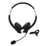 Casque tlphonique sans fil avec micro binaural 2. 4g bluetooth 5. 0 casque avec transmetteur usb pour ...