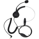 Casque tlphonique sans fil avec suppression du bruit, compatibilit universelle de 2, 5mm pour les ...