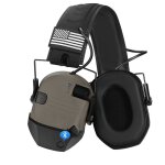 Casque de tir électronique anti - bruit sans fil, cache - oreilles de chasse, appel mains libres, protection ... Casque de tir électronique anti - bruit sans fil, cache - oreilles de chasse, appel mains libres, protection ...
