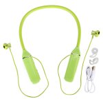 Casque tour de cou bluetooth, affichage led, lecture de carte memoire, ecouteurs magnetiques, retroeclairage ...