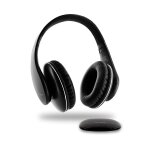 Casque tv sans fil avec entr�e audio num�rique - noir