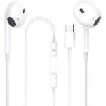 Casque usb typec, ecouteurs in - ear avec fil, hi - fi stro avec micro et contrle du volume pour iphone ...